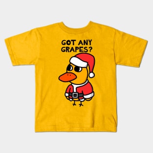 DUCK SONG CHRISTMAS THEMED Kids T-Shirt